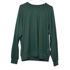 Feat Unisex Roam Crew Neck  Hunter Green NWT